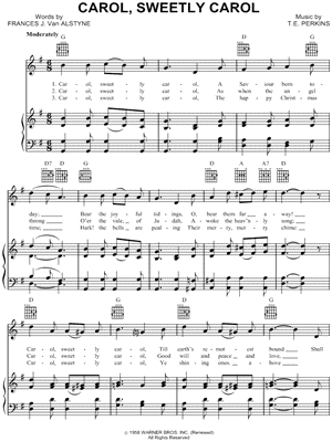 Carol, Sweetly Carol