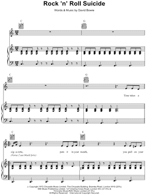 Rock & Roll Suicide