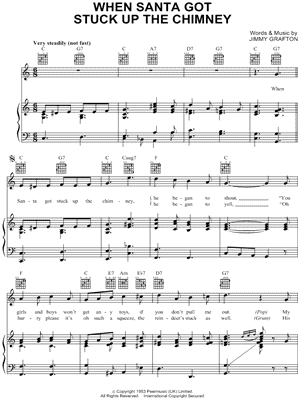 When Santa Got Stuck Up the Chimney