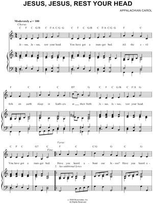 Jesus, Jesus, Rest Your Head