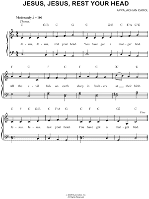 Jesus, Jesus, Rest Your Head