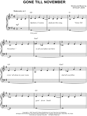 Gone Till November