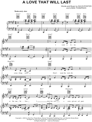 A Love That Will Last