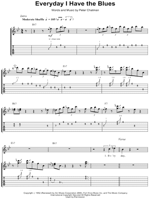 Everyday I Have the Blues