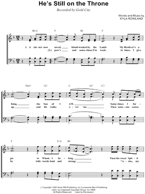 He's Still on the Throne