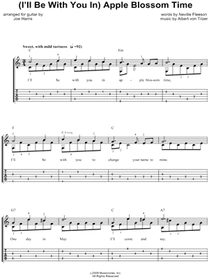 (I'll Be With You In) Apple Blossom Time