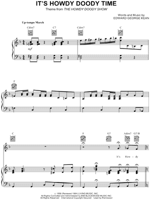 It's Howdy Doody Time