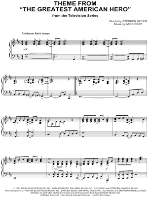 Theme from "The Greatest American Hero"