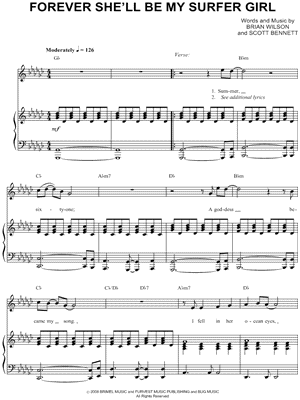 Forever She'll Be My Surfer Girl