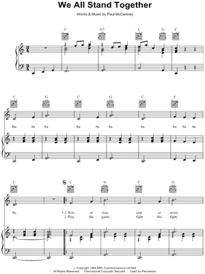 We All Stand Together