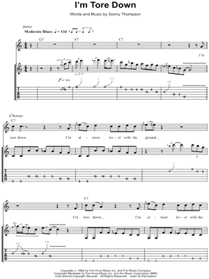 I'm Tore Down