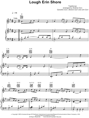 Lough Erin Shore - Piano Accompaniment