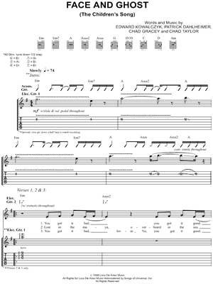 Face and Ghost (The Children's Song)