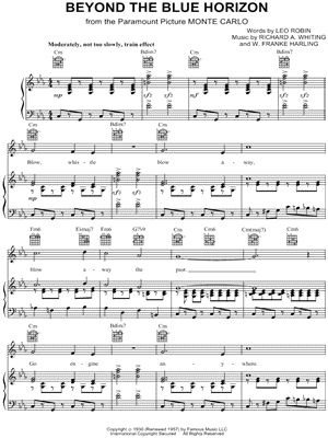 Beyond the Blue Horizon