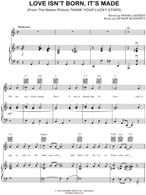 Love Isn't Born, It's Made