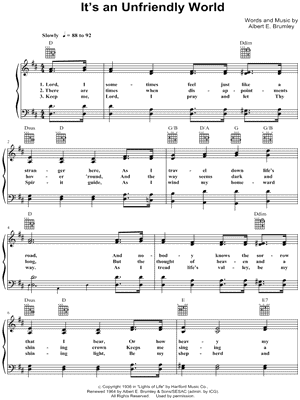 It's an Unfriendly World