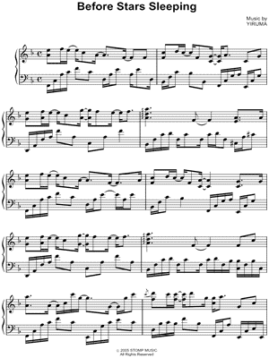 Before Stars Sleeping