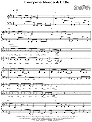 Everyone Needs a Little