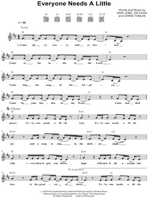 Everyone Needs a Little