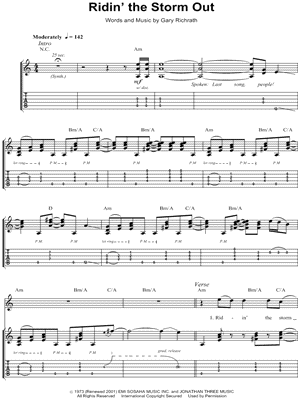 Ridin' the Storm Out