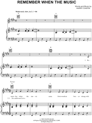 Remember When the Music