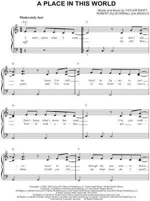 A Place In This World