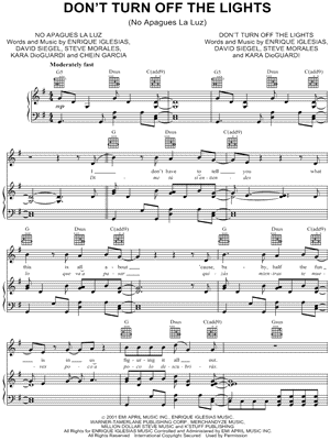 Don't Turn Off the Lights