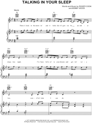 Talking In Your Sleep