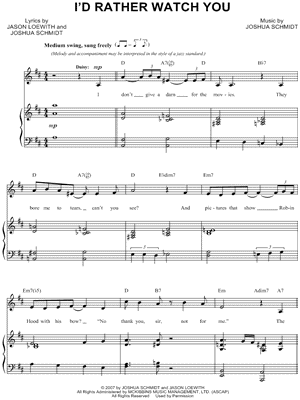 I'd Rather Watch You