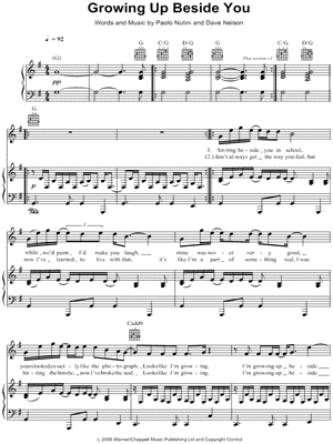 Growing Up Beside You