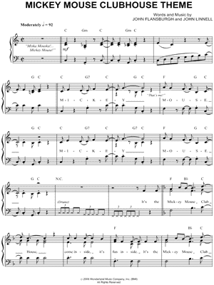 Mickey Mouse Clubhouse Theme