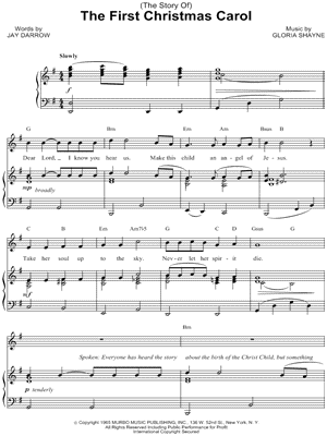 (The Story of) the First Christmas Carol