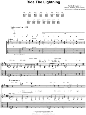 Ride the Lightning