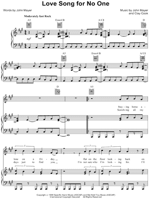 Love Song for No One