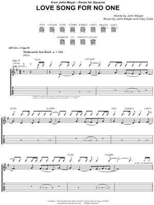 Love Song for No One