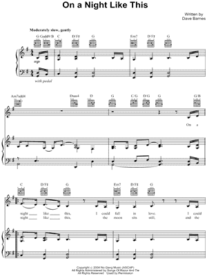 On a Night Like This