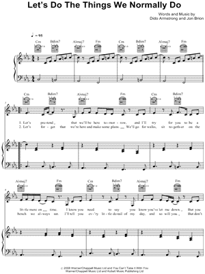 Let's Do the Things We Normally Do