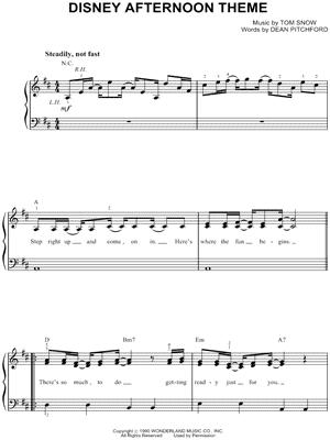 Disney Afternoon Theme