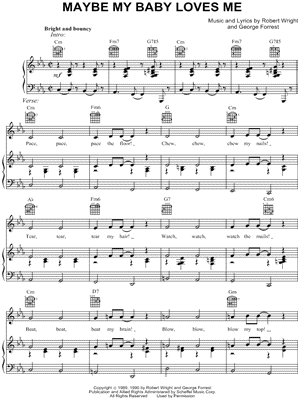 Maybe My Baby Loves Me