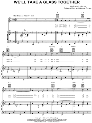 We'll Take a Glass Together