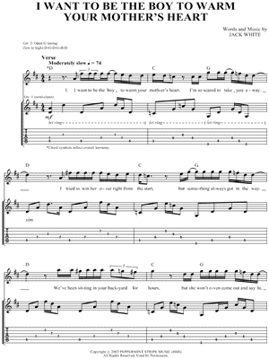 I Want To Be the Boy To Warm Your Mother's Heart