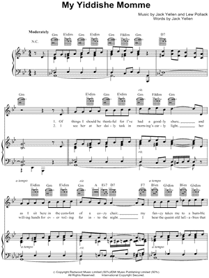 My Yiddishe Momme