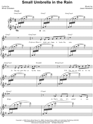 Small Umbrella In the Rain