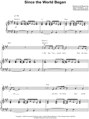 Since the World Began