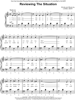 Reviewing the Situation