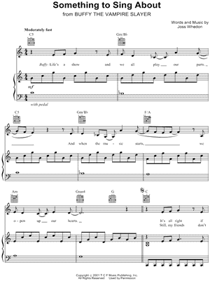 Something To Sing About