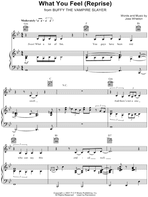 What You Feel (Reprise)