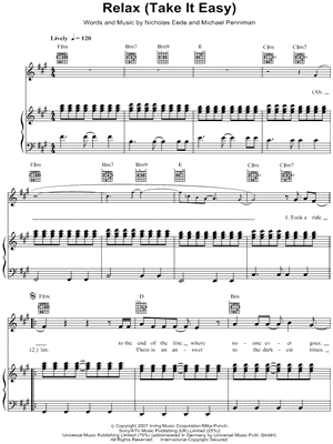 Relax (Take It Easy)