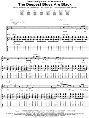 The Deepest Blues Are Black