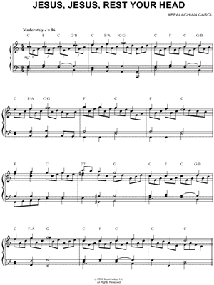 Jesus, Jesus, Rest Your Head